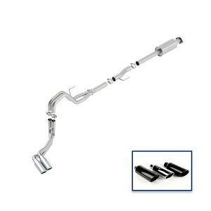 Ford F-150 Performance Exhaust - Ford Racing - Extreme Cat-Back Dual Side Exit - Chrome - `15-`18 Ford F-150 Performance Exhaust - Ford Racing - Extreme Cat-Back Dual Side Exit - Chrome - `15-`18